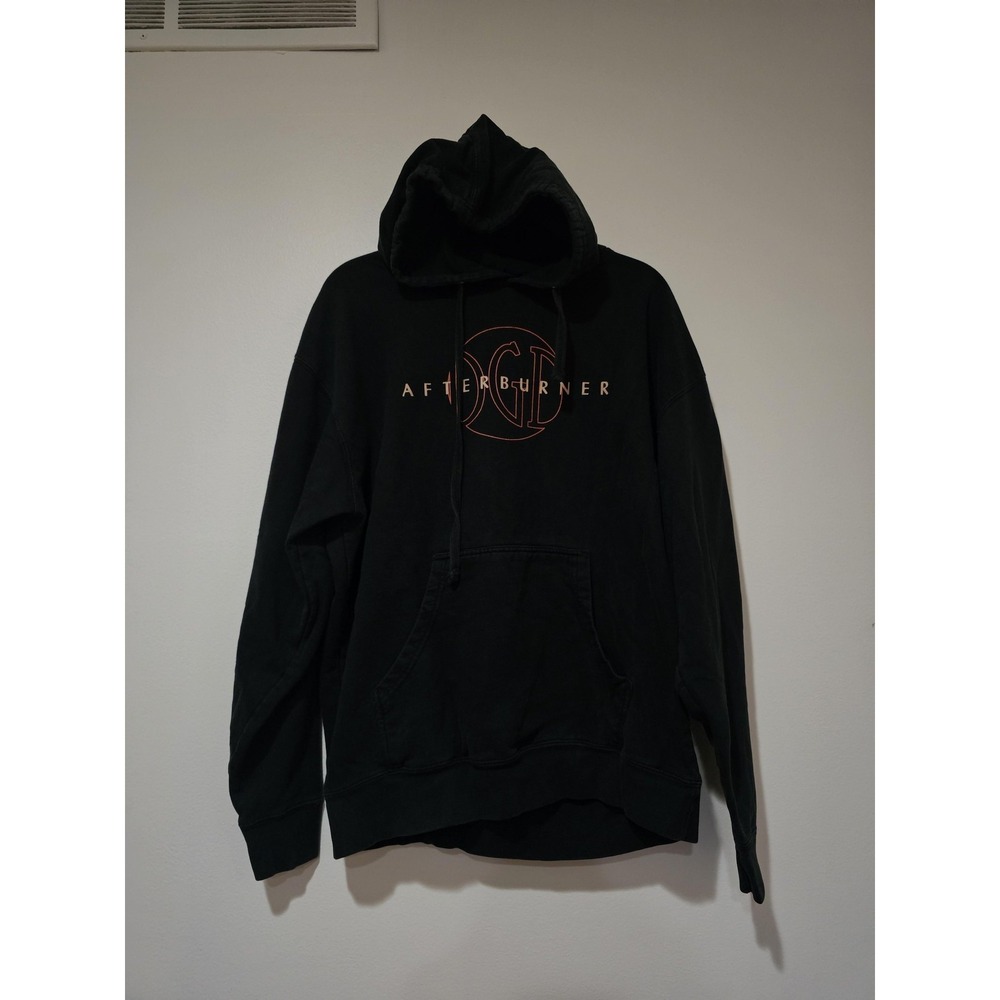 Dance Gavin Dance Hoodie Mens XL Black Afterburner Graphic Fleece Pullover